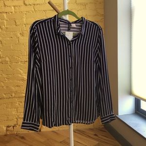 Pinstripe Button Down